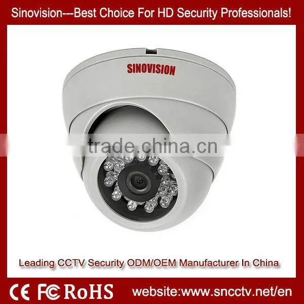 analog Indoor 700tvl Dome cctv camera with 3.6/6mm lens
