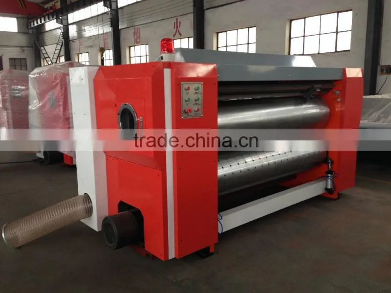 JL-1 corrugated cardboard Rotary Die cutting machine for carton box pakaging machine / semi-automatic rotary creasing die cutter