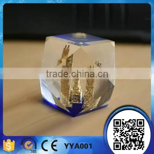 clear transparent lucid resin gift craft manufaturer supplier