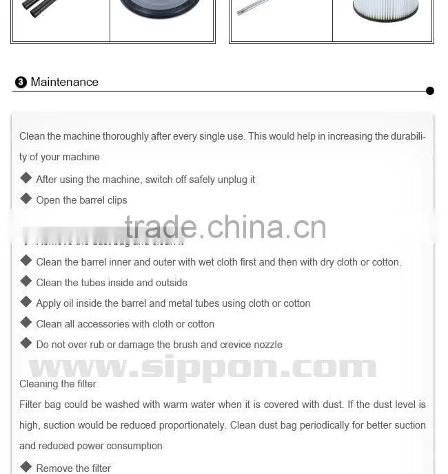 Carpet Cleaner / Cleaning Machine BJ121E-20L