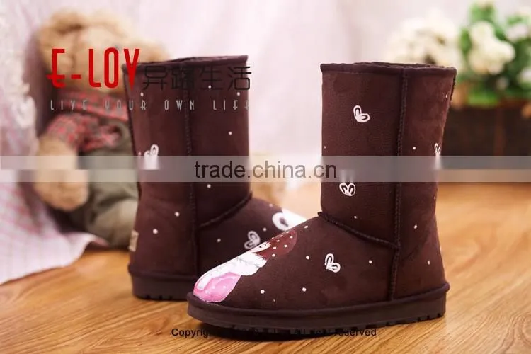 2015 hot sales high quality and cheap winter snow boot