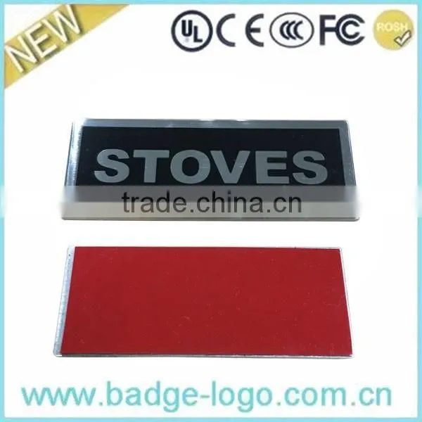 Newest 3D Wholesale Nameplate for Car Club