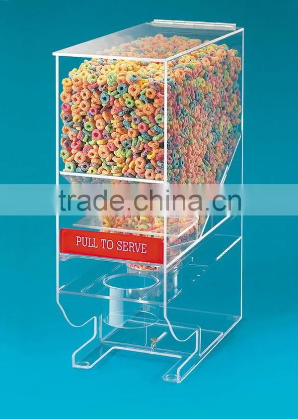 Quality antique big 2 parts acrylic candy box