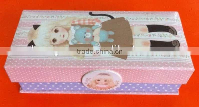 top sale cute top grade paper pencil case