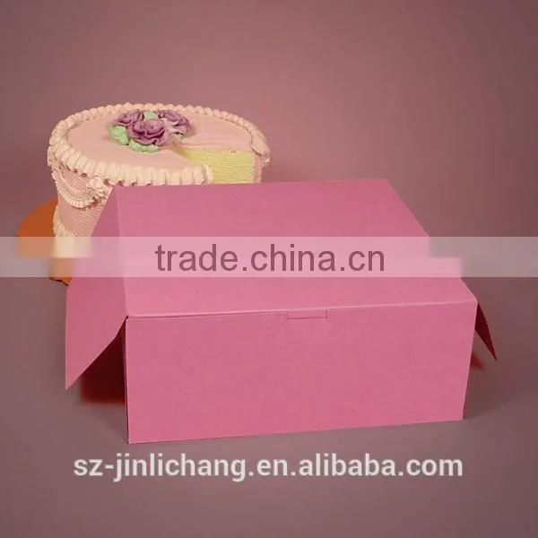 Kraft paper cake packaging box, paper cake box,paper food box