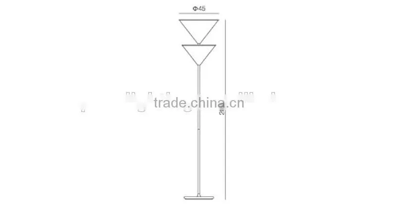 decoration fancy floor light and flower lights odern hotel floor lamp