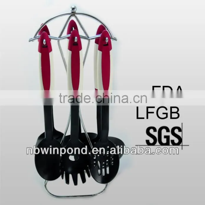 High quality nylon kitchen utensils elegant korean kitchen utensils