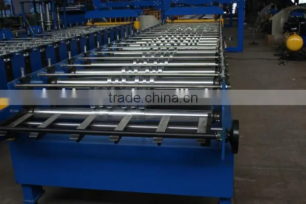 steel step tile roll forming machine