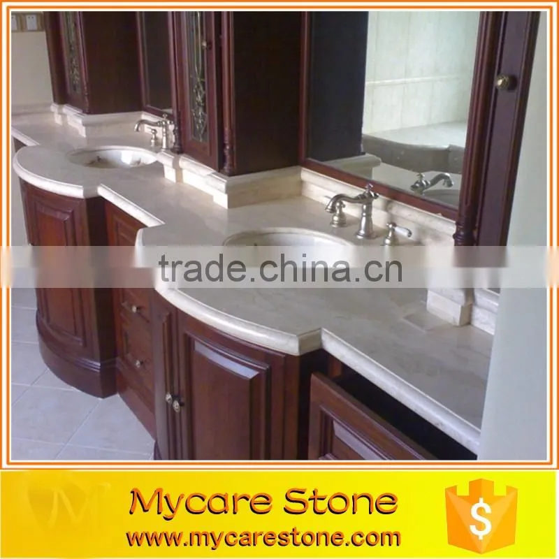 Professional polished modern different type natural stone vanity top