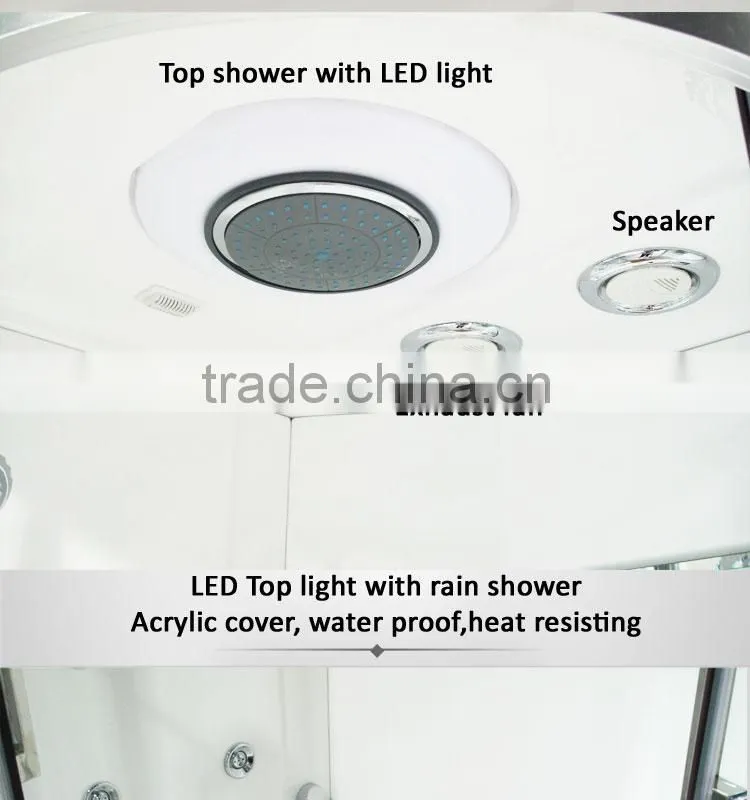 FC-116 4-person infrared steam sauna room