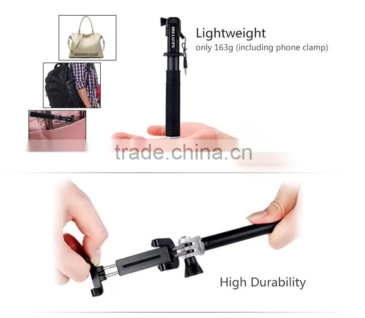 2015 high quality mini monopod tripod for iphone 6 for iphone and android smartphone