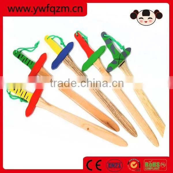 Colorful Wooden Sword for Children