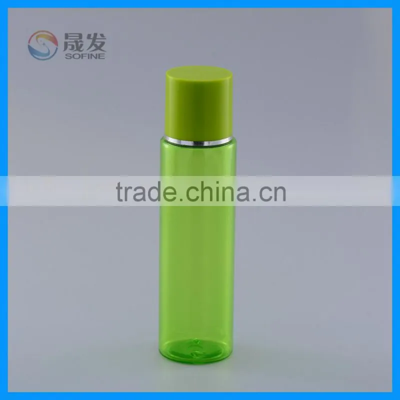 Screw cap pet face toner bottle