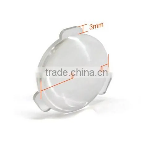 BIJIA Hot Sale double convex 34mm 3D VR box lens plastic 3d lens for google cardboard