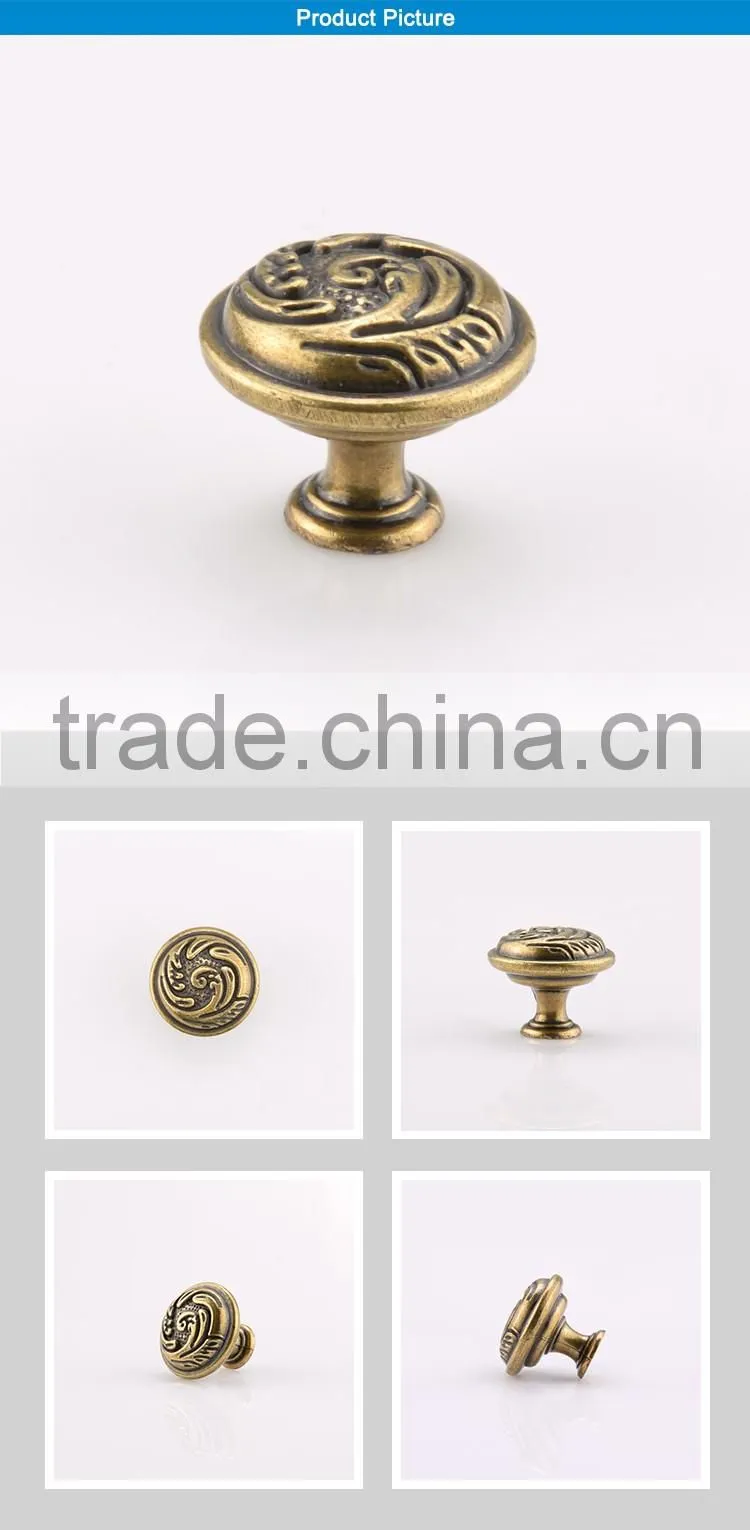 Wholesale hardware products iron rustic bronze single handles