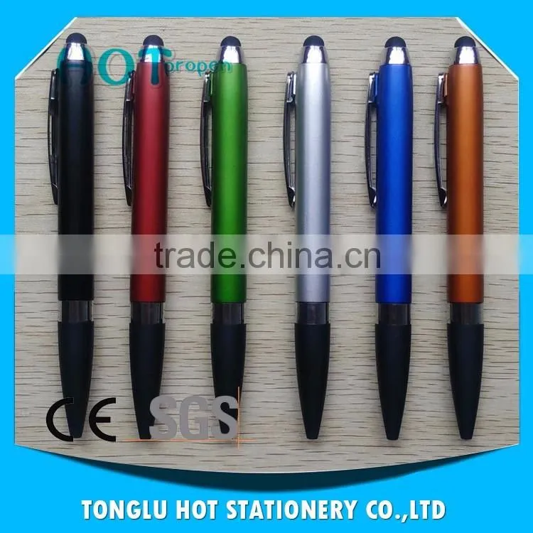 Logo Printed Metal Crystal active stylus pen, stylus ball pen wholesale