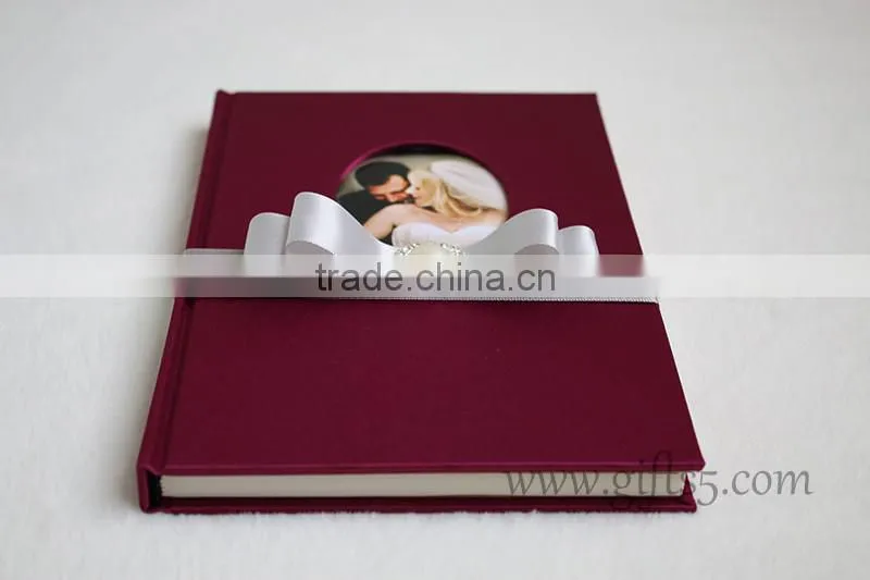Handmade Luxury wedding guest book table decorations