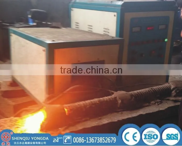 Induction machine 90kw bolts induction forging