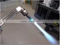 Oxygen and acetylene cutting torch