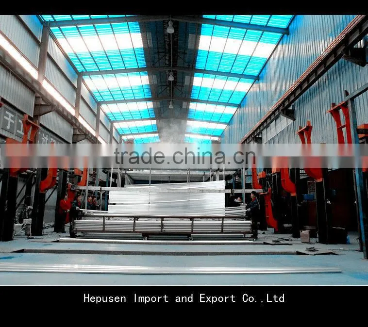 High quality anodized aluminum extruded profiles for wardrobe