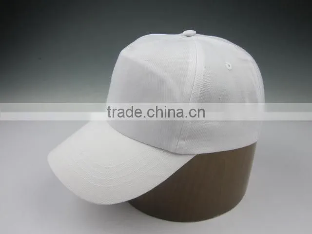 2015 Giveaway gifts 5 panel high profile plain solid color trucker cap