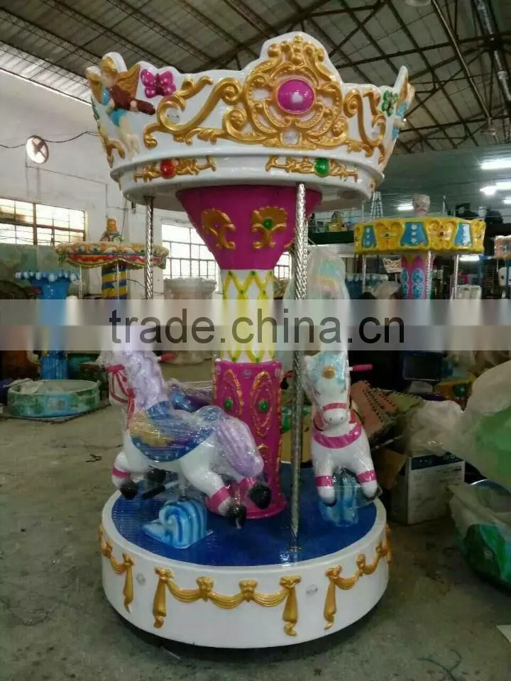 mini carousel rides for sale/small kids carousel rides/carousel horse ride