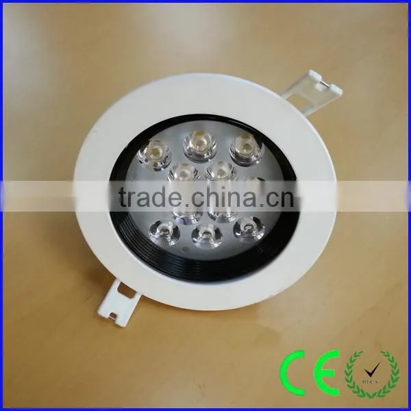high quality ac90-265v 4 inch 12w dimmable cob led downlight