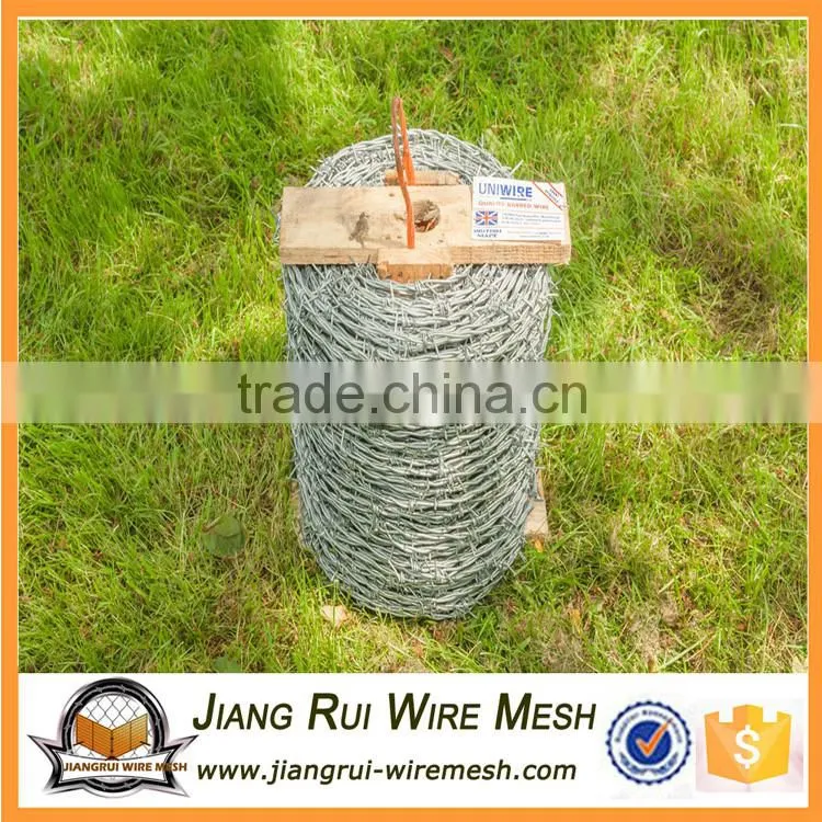 hot dipped galvanized and PVC coated Barbed wire