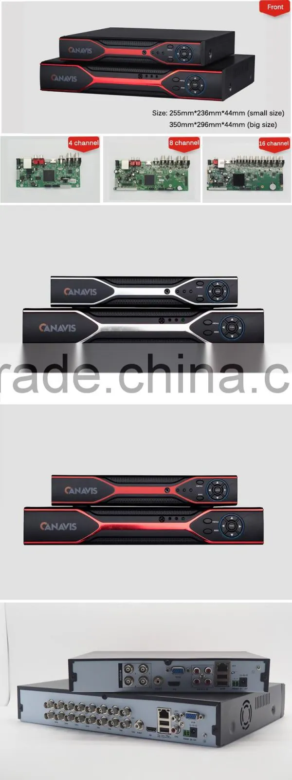Wholesale CCTV h.264 hd NVR 8 channel 1080p security camera system