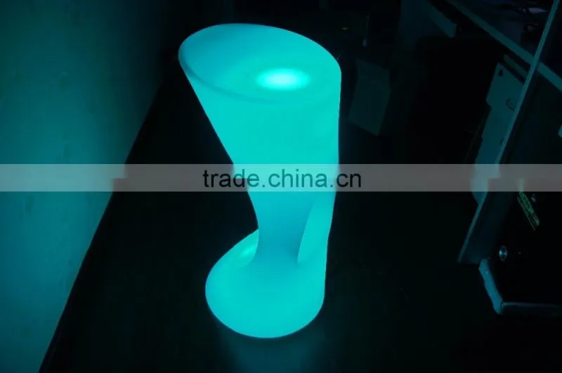 LED light-emitting furniture nightclub bar chair of high-grade high stool Light Bar Stools/Illuminated Chair
