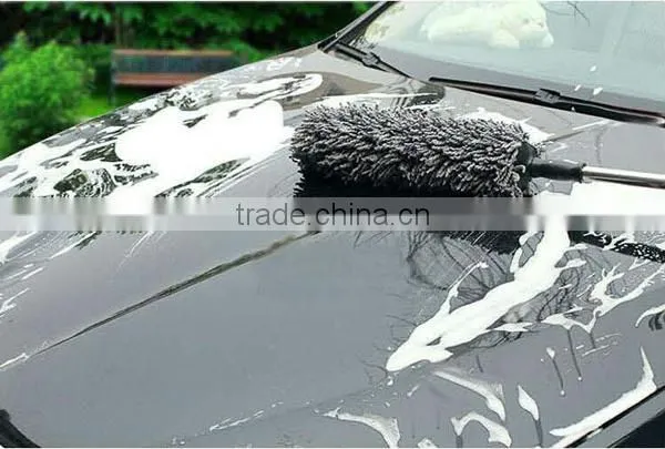 Long Extendable Handle Exterior Or Interior Use Microfiber Multipurpose Duster Car Wash Brush
