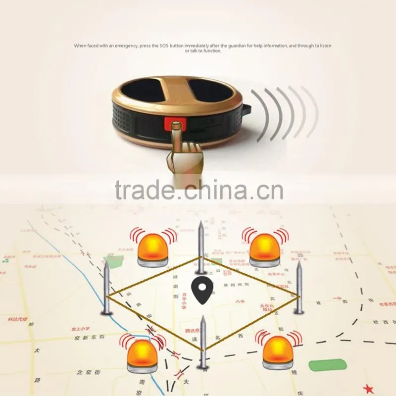 New Mini Anti-Lost Tracking Locator Tracker GPS GSM GPRS Alarm Poistioning Device For Pets Elders Children Cars