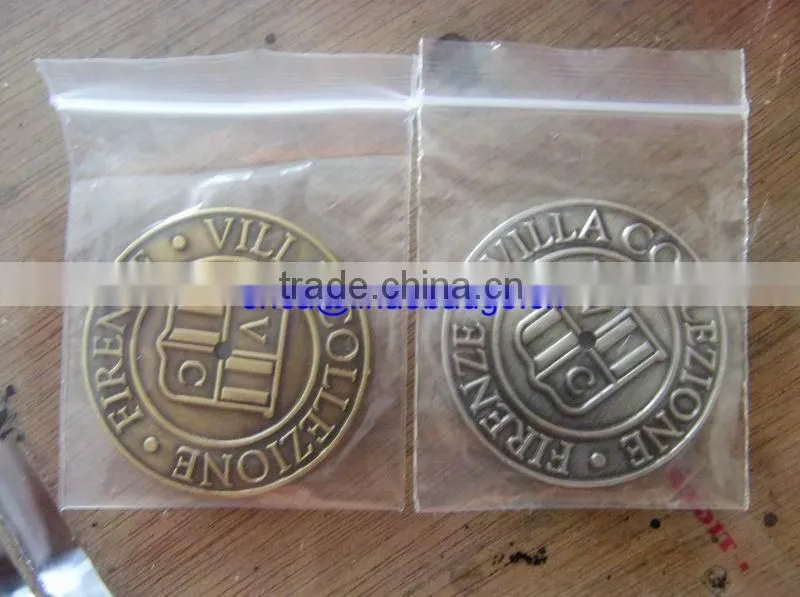 NO MOQ!Enamel metal challenge coin, Custom medal coins,commemorative round coins