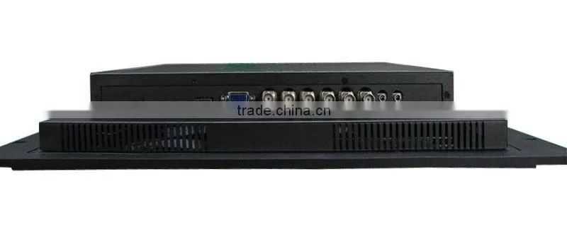 18.5" industrial monitor VGA/HDMI/DVI racked mount