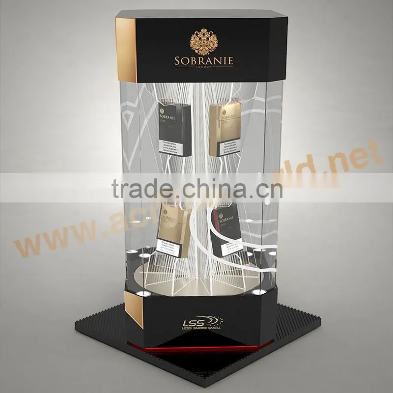 LED cigarette display cabinet