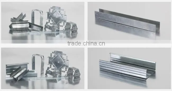 Galvanized metal stud/metal roof batten/ c section on sales philippine