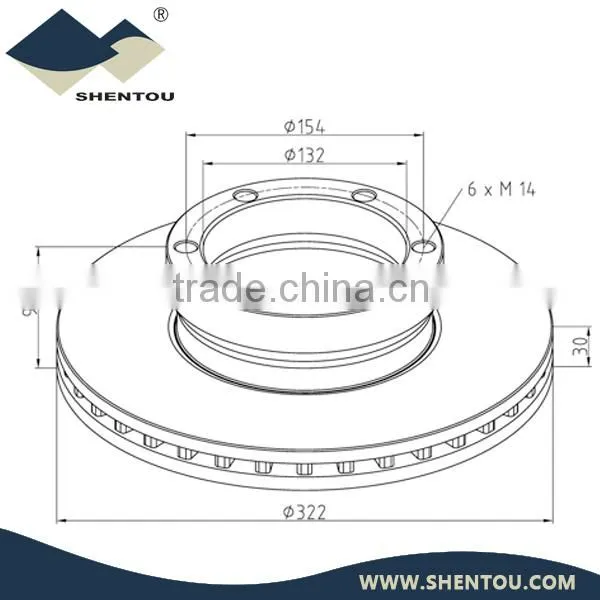 Volvo Brake Disc 6.779.208