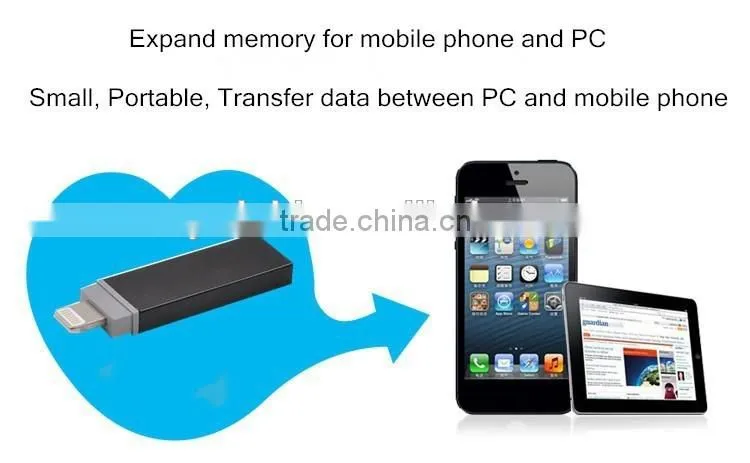 Mobile phone MINI OTG usb flash drive for Iphone