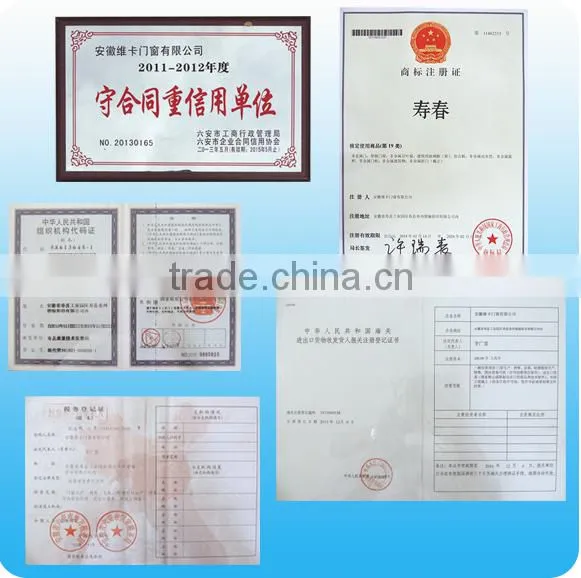 Made in china tilt and turn windows