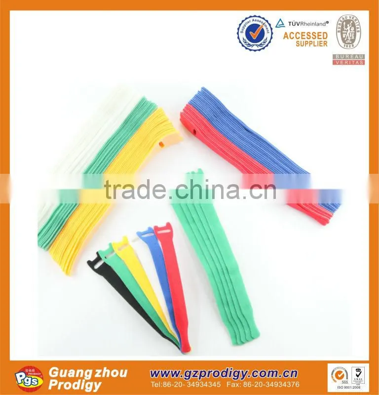 garden items wraping tie strap hook&loop nylon fastener
