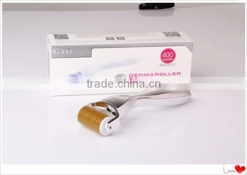 Professional 400 Needles Replaceable Body Derma Roller with Medical CE