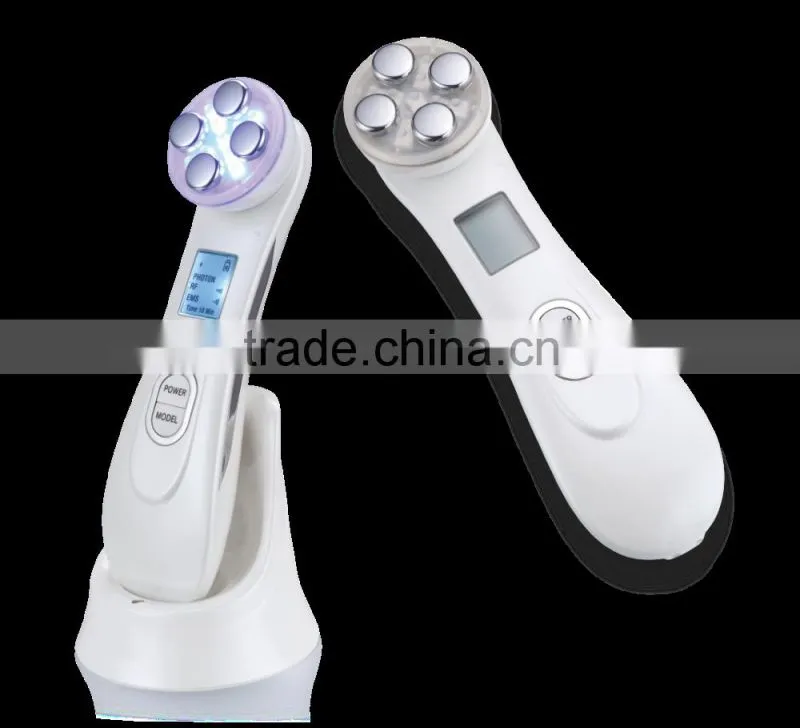 2016 new personal electrical portable RF radio frequency facial care machine for beauty salon use