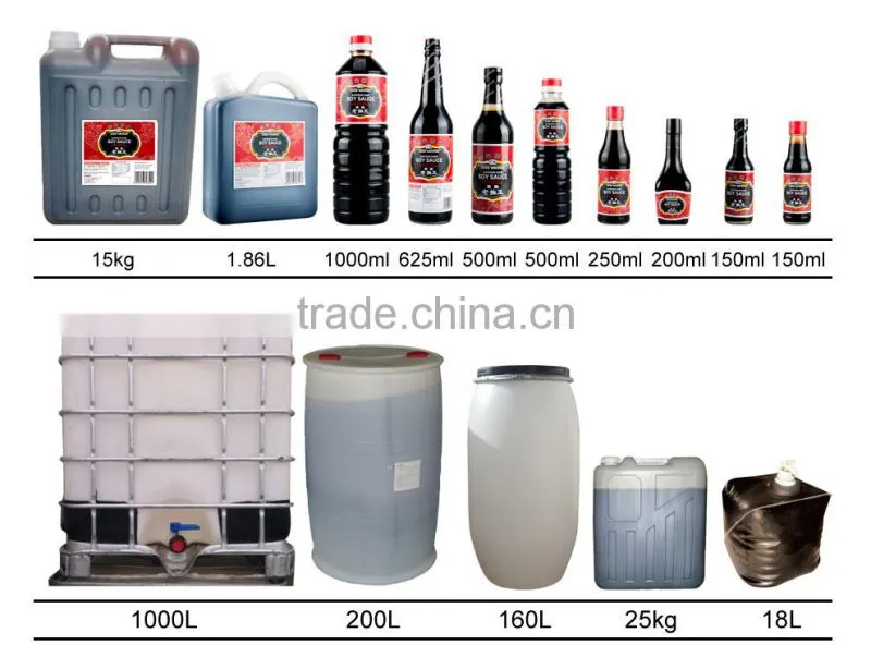 HALAL superior dark soy sauce 200ml flask bottle
