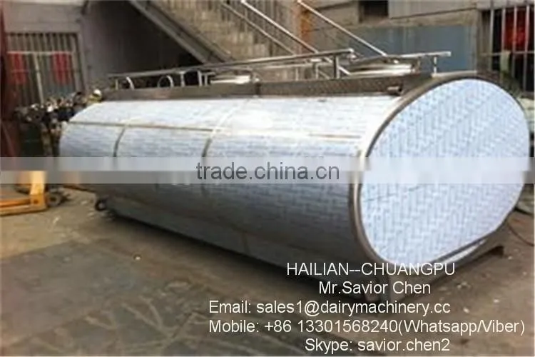 Milk Transporting Tank , Milk Tank For Factory