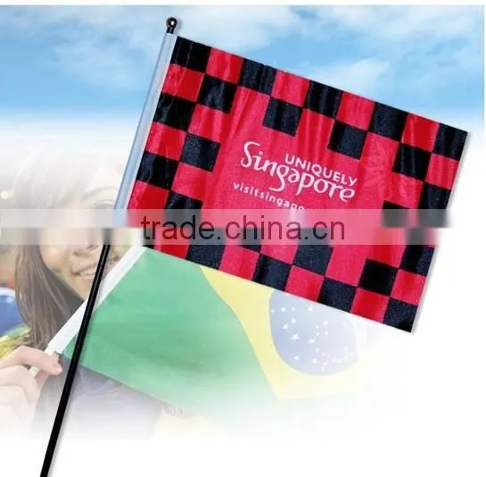 Hand Painted Holiday Flags