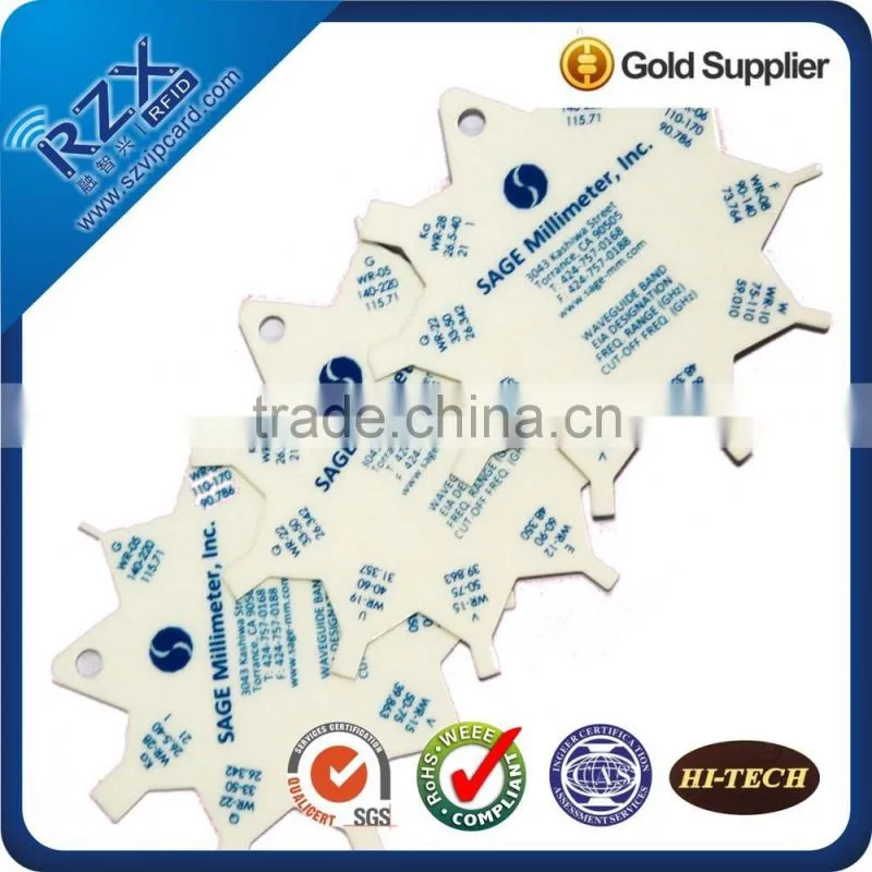 Special material PETG/PET/Teslin card