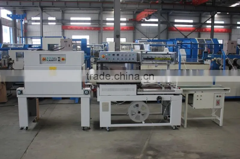 High performance rope shink wrapping machine for package