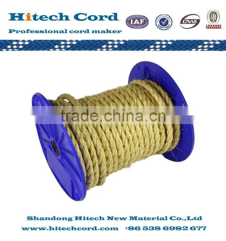 3 strands High Quality Sisal twisted rope