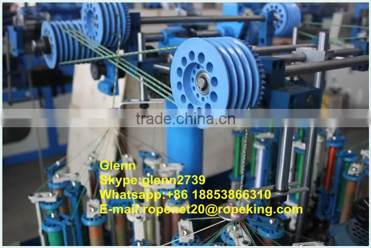 Shandong taian High speed knit braiders machinery
