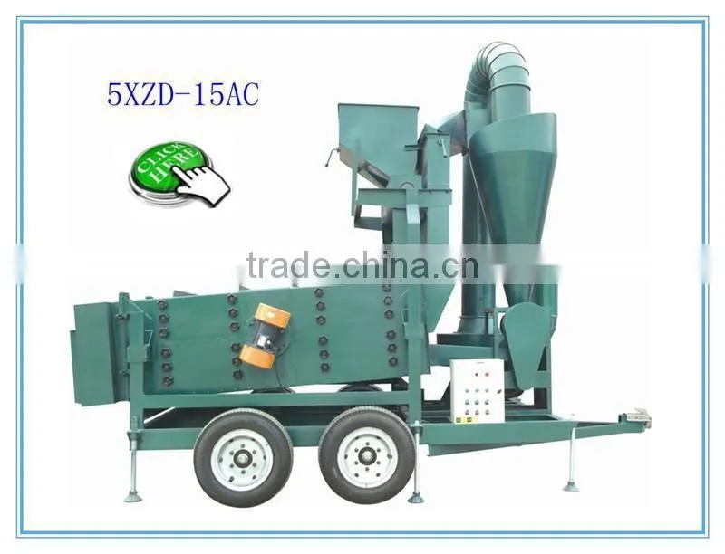 Magnetic separator for paddy wheat corn sesame quinoa barley cleaner